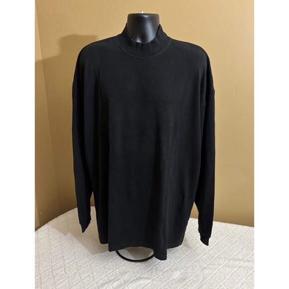 Vintage Woolrich Black Long Sleeve Heavyweight Shirt Men’s Size XL - Picture 2 of 14